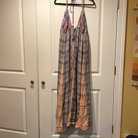 Free People Dresses & Skirts - Fp plaid maxi dress